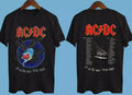 ACDC Fly On The Wall Tour 1985 Tshirt Black All size T-Shirt