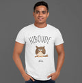 T-Shirt Men's Short Sleeve Color White, HIBOUDE