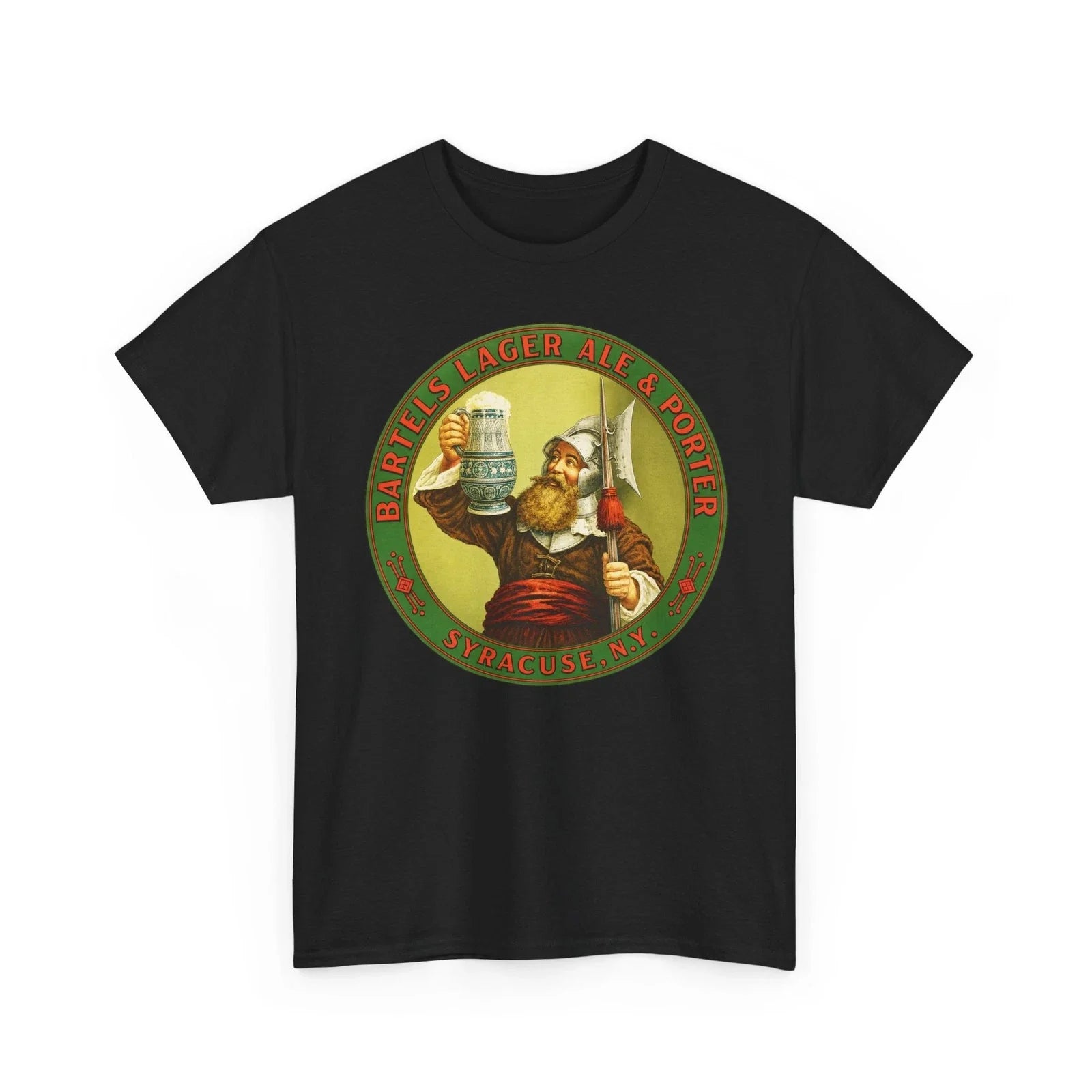Bartels Brewing Co. Lager Ale & Porter Pre-Pro Syracuse NY Retro Beer T-Shirt