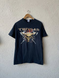 Vintage 2000s Turisas Metal Rock Band Skull T Shirt Y2K
