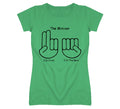The minivan hand sign two in front five in the back T Shirt