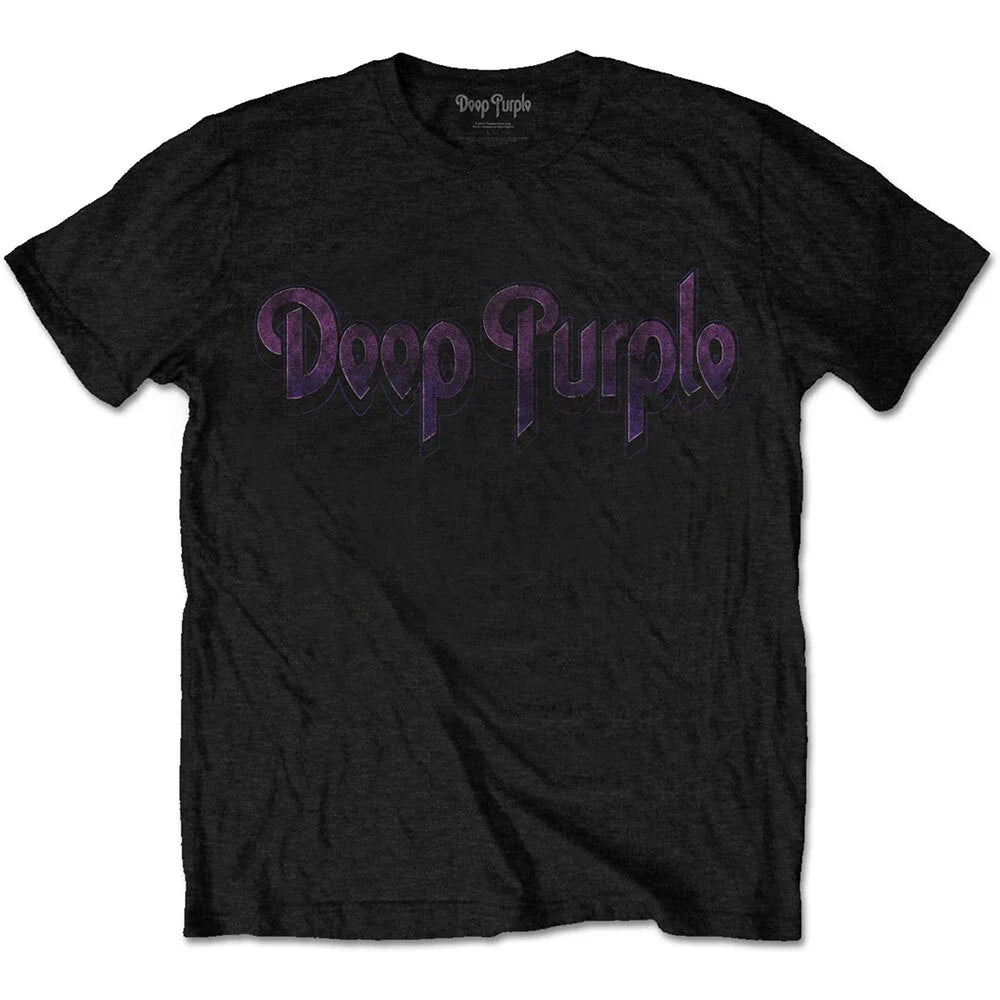 Deep Purple Vintage Logo Official Merchandise T-Shirt M/L/XL/2XL New