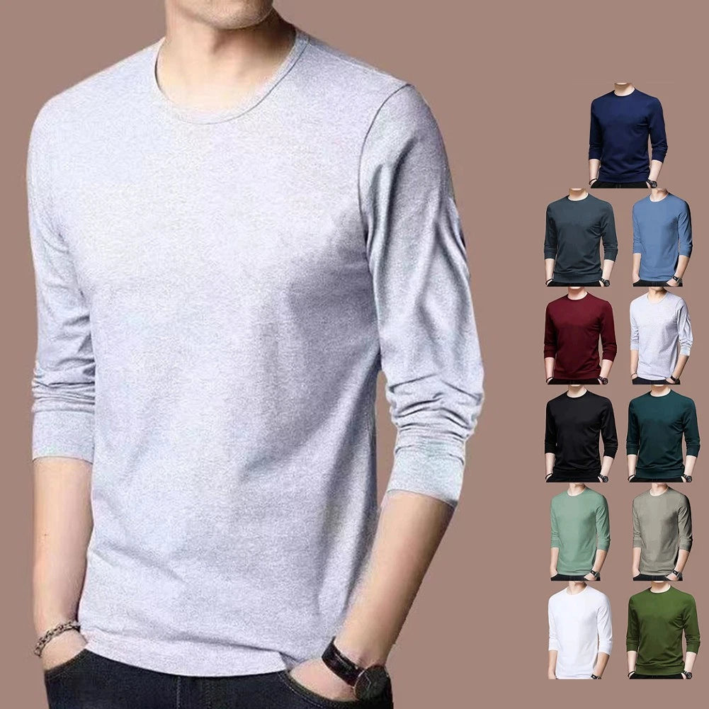 Fashionable Mens Blouse Long Sleeve Activewear for a Trendy Casual Look