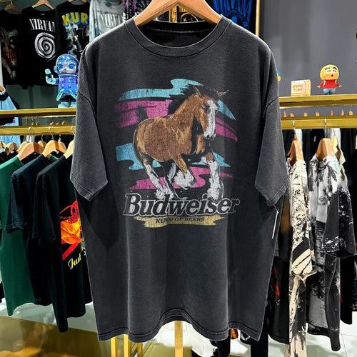 99 Stallion Classic T-Shirt Black XL
