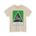 Blatz Finest Beer Brewed In Milwaukee WI Green Retro 1950s Breweriana T-Shirt