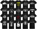 PUNK SKULL Biker Glam Rock Band Irish Punk Stiff Rock SHAM  T-shirt Tshirt Top