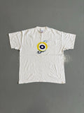 Vintage 90s Fruit Of The Loom Maes Beer Graphic T Shirt Men’s Size XL White
