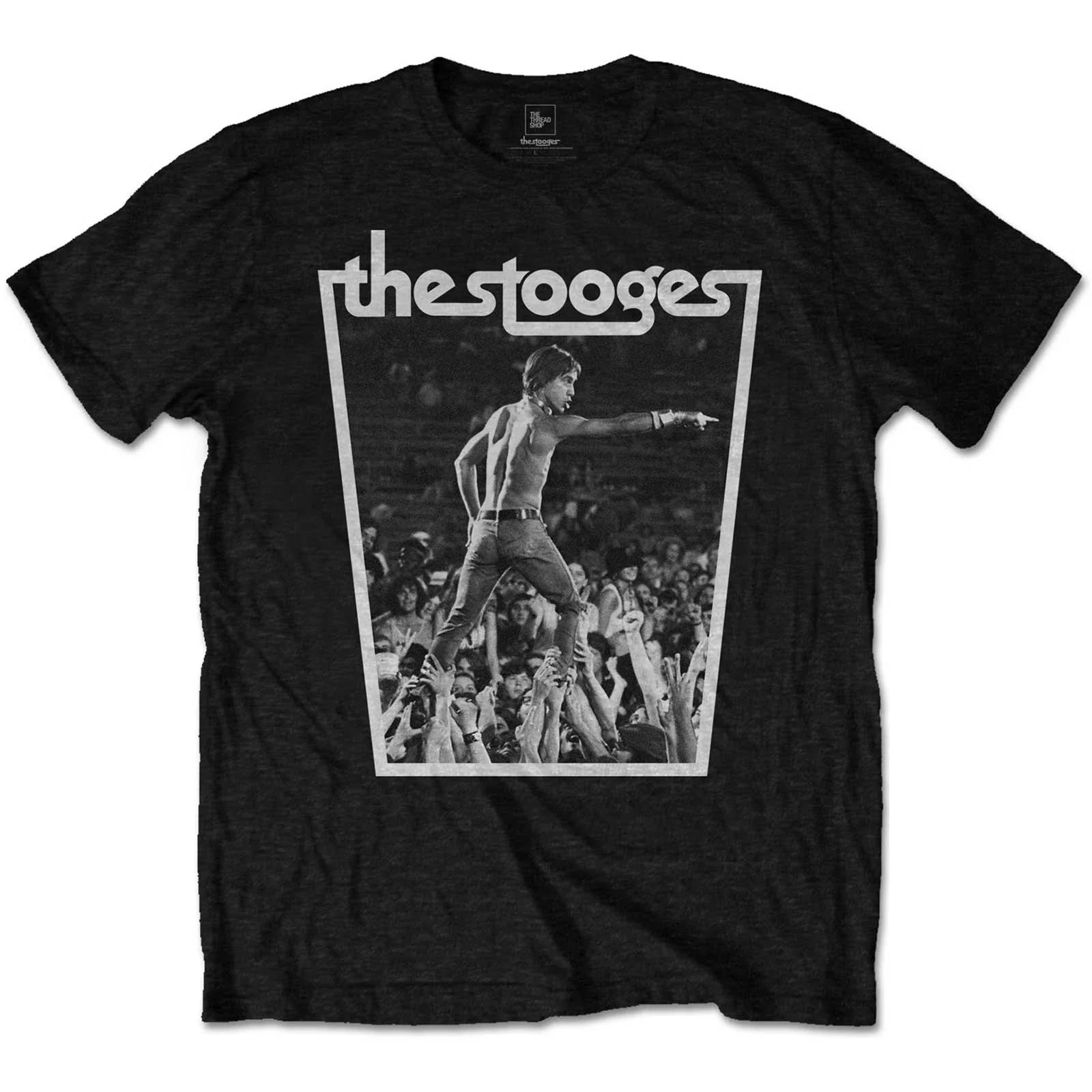 Iggy Pop and the Stooges Live Punk Gig Official Mens Unisex T-Shirt