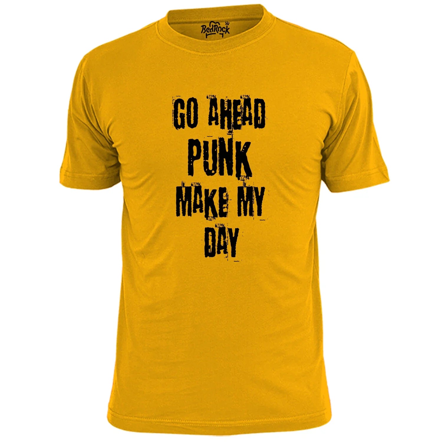 Mens Go Ahead Punk V2 T Shirt Dirty Harry Eastwood