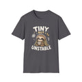 Tiny But Unstable sloth illustration T-Shirt | Cute sarcastic funny tee