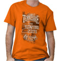 Tennessee The Volunteer State Map Tourist Womens or Mens Crewneck T Shirt Tee