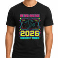 Retro Arcade Soccer 2026 T-Shirt | Pixel Game Kickoff Design