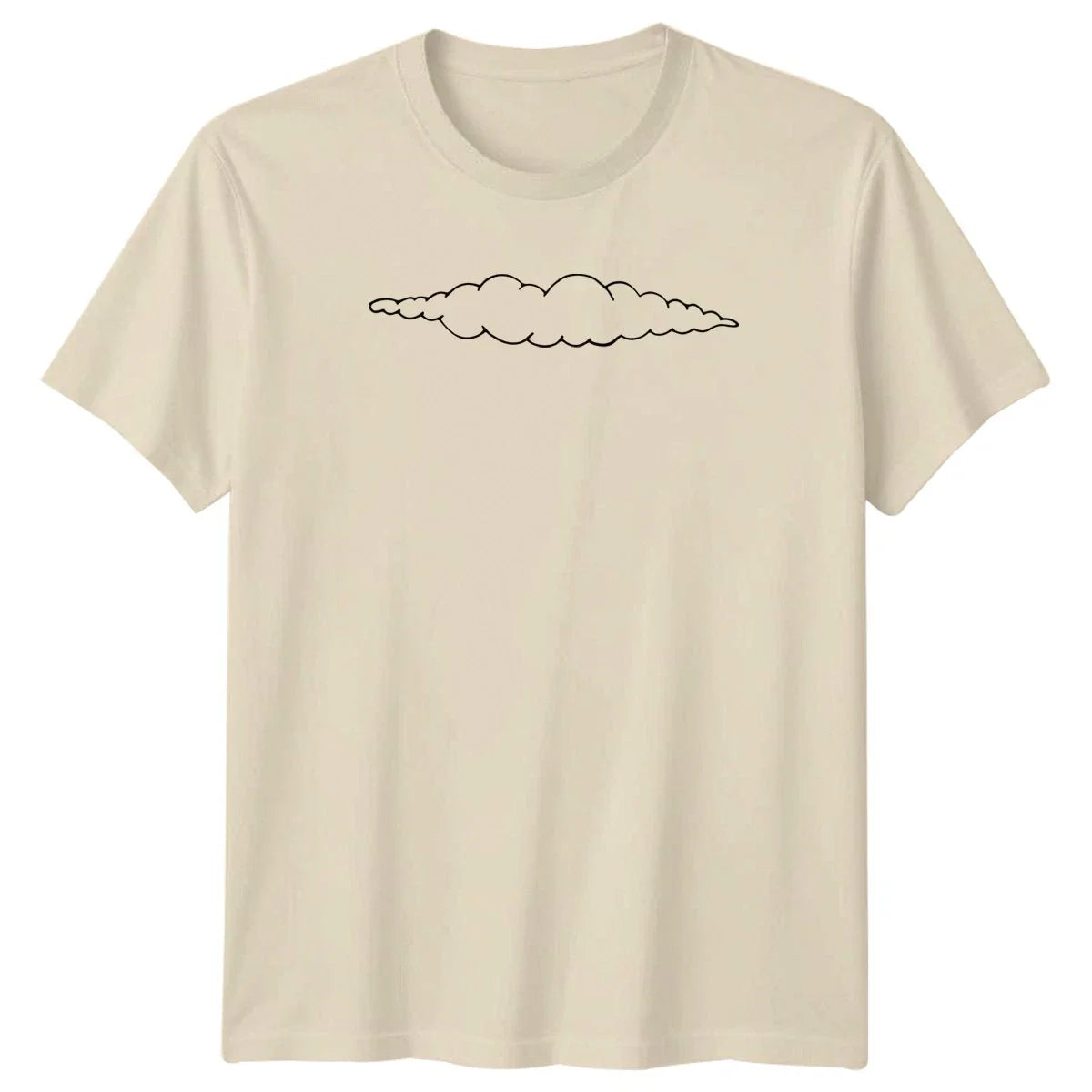 Just A Simple Cloud Design T-Shirt Sketch Art Weather Novelty Gift