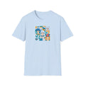 Anime Character Collage T-Shirt | Kawaii Faces, Icons chibi