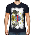 Heiliger Barthelemy Grunge Flagge Herren T-Shirt Saint-Barthélemy Geschenk