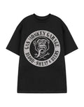 Gas Monkey Garage Black Blood Sweat & Beers Short Sleeved T-Shirt Mens