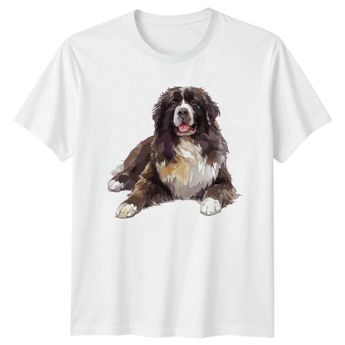 Saint Bernard T-Shirt Dog Lover Pet Gift For Him And Her