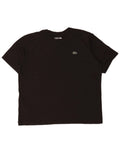 Lacoste Mens Regular Fit T-Shirt Top Large Black Cotton PG03