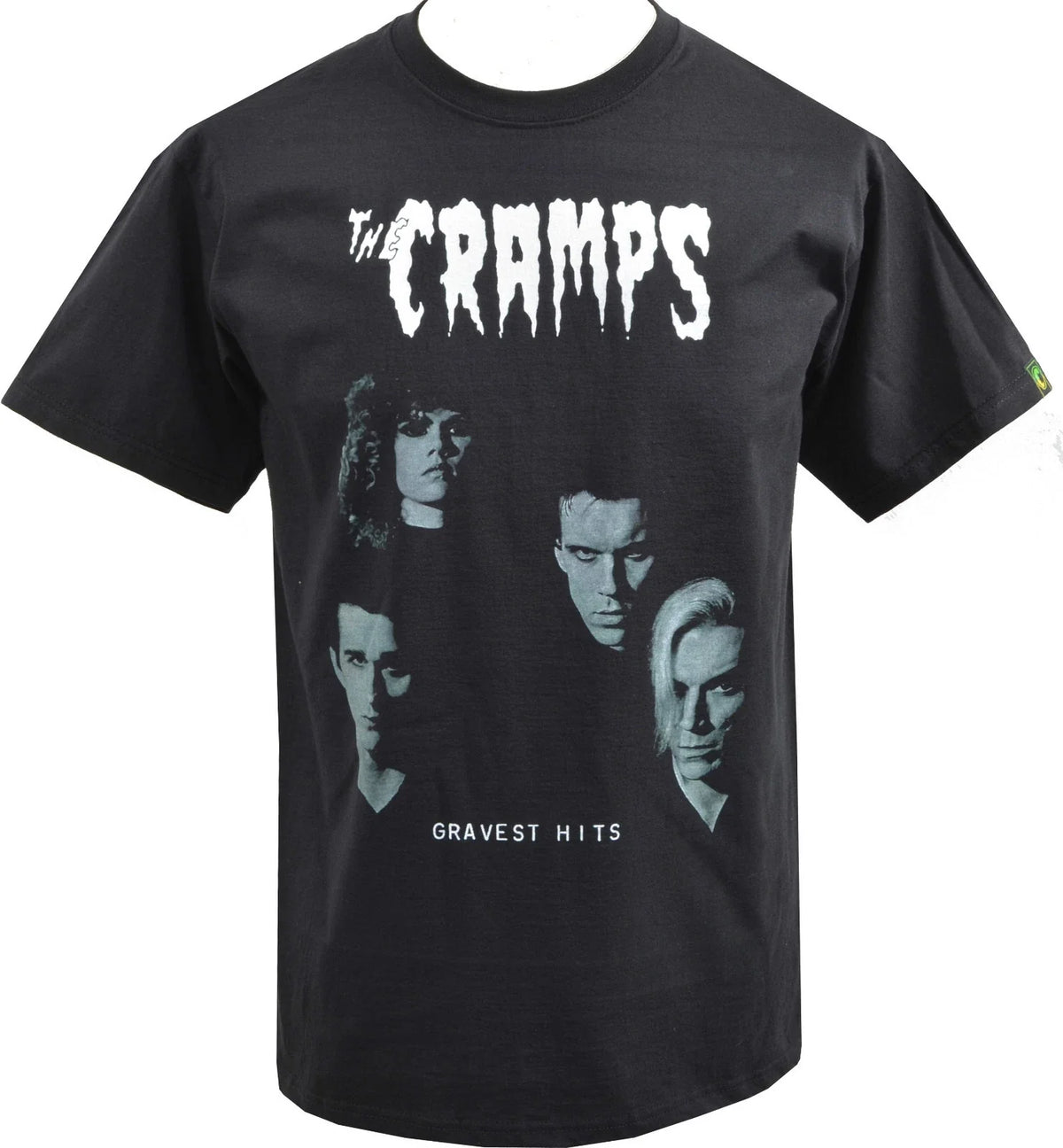 The Cramps Mens Psychobilly T-Shirt Gravest Hits Album Garage Horror S-5XL