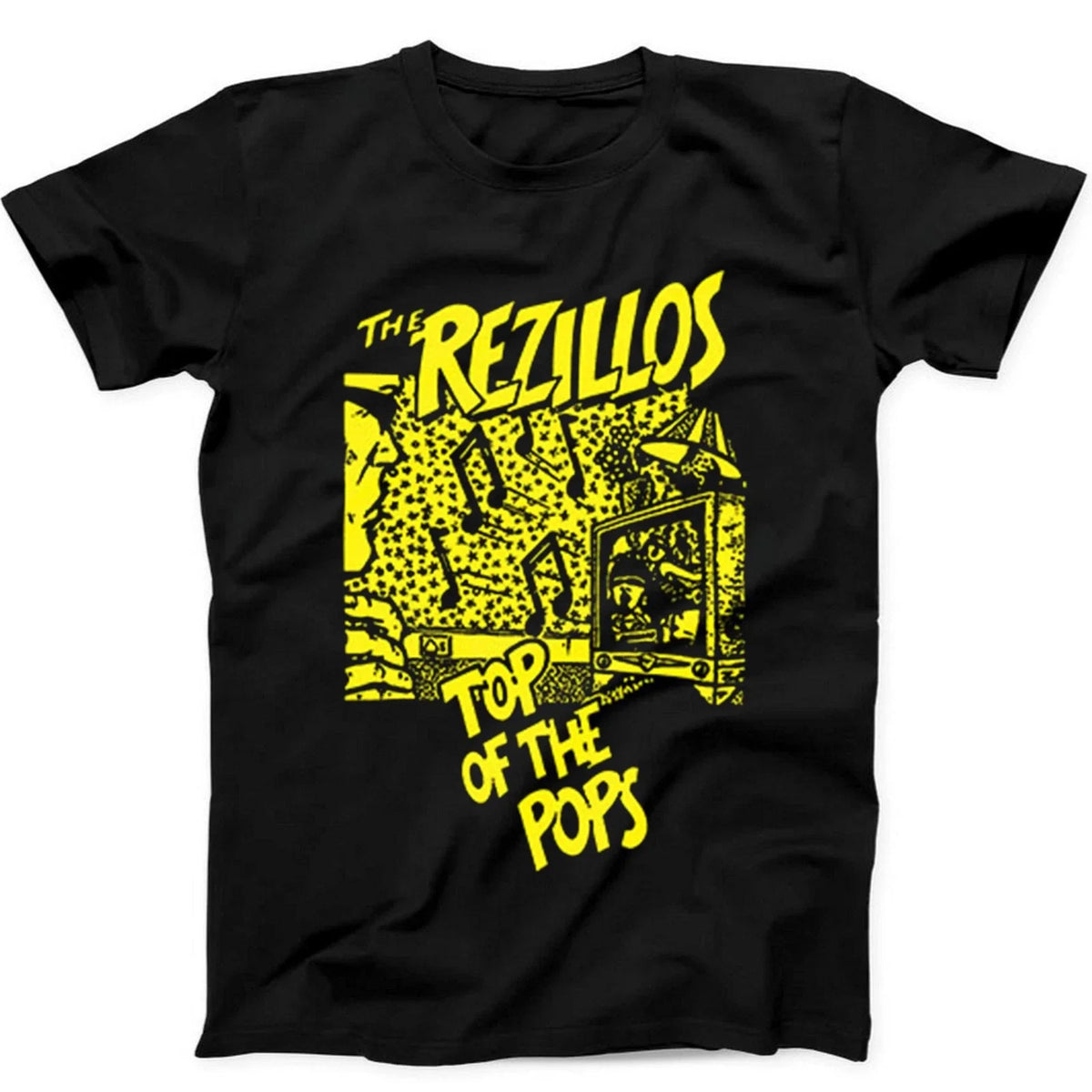 Rezillos Top Of The Pops Music Retro Gift Tee  T Shirt 485