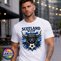 Scotland 2026 Tee World Cup Highland Cow T-Shirt Unisex Football Fan Top S-2XL