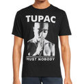 3XLARGE - 2Pac Tupac Shakur Trust Nobody Retro Throwback Tee Shirt Black