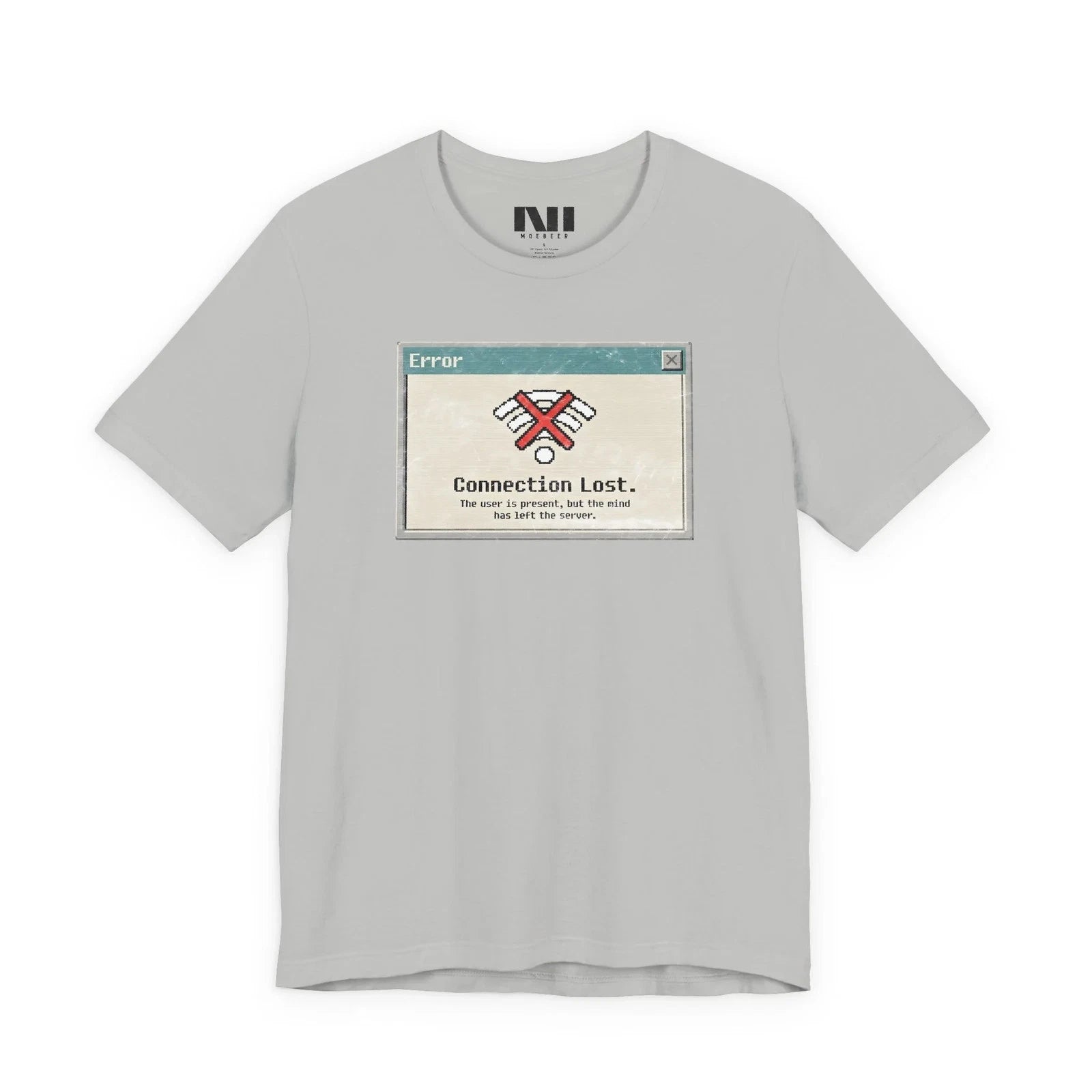 Funny Introvert T-Shirt Connection Lost Retro Offline Graphic Tee MOEBEER
