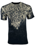 Xtreme Couture By Affliction Men's T-shirt Rebel Black Biker S-5XL