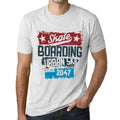 Men's Graphic T-Shirt Urban Skateboard Since 2047 Eco-Friendly Limited Edition