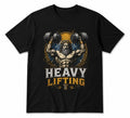 Zeus Heavy Lifting T-Shirt Gym Streetwear Greek God Muscle Graphic Tee UK