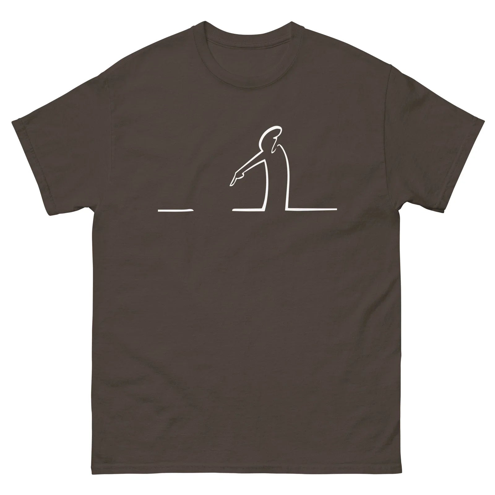 La Linea Shirt La Linea Line Ligne Short-Sleeve Unisex T-Shirt