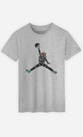 Men's Short Sleeve T-Shirt SPACE DUNK Gray