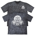 In The Name Of Unisex Mens Carbon Grey 240gsm French Terry Acid Wash T-Shirt