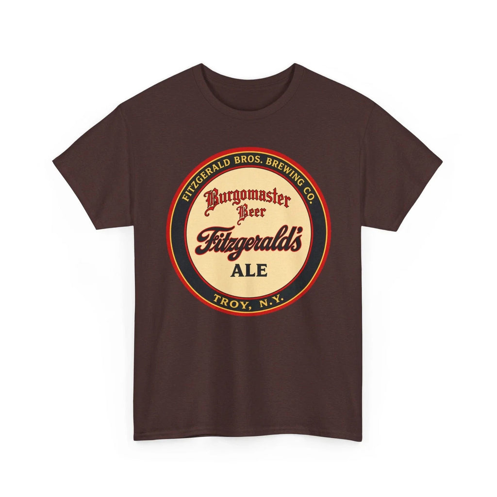 Fitzgerald's Ale Burgomaster Beer Troy NY Brewery Retro Breweriana T-Shirt