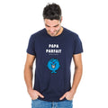 Men's Short Sleeve T-Shirt PAPA PARFAIT 2 Navy Blue
