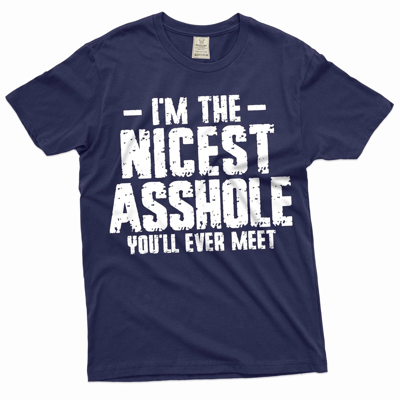 Men's Funny rude offensive T-shirt humorous tee shirt gift tee adult humor tee