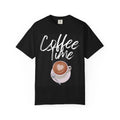 Coffee Time T-Shirt - Comfort Colors — Latte Art Coffee Lover Tee