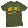 Men's Ghana T-shirt Gaana Adehyeman Patriotic Tee Shirt Country Nationality Gift
