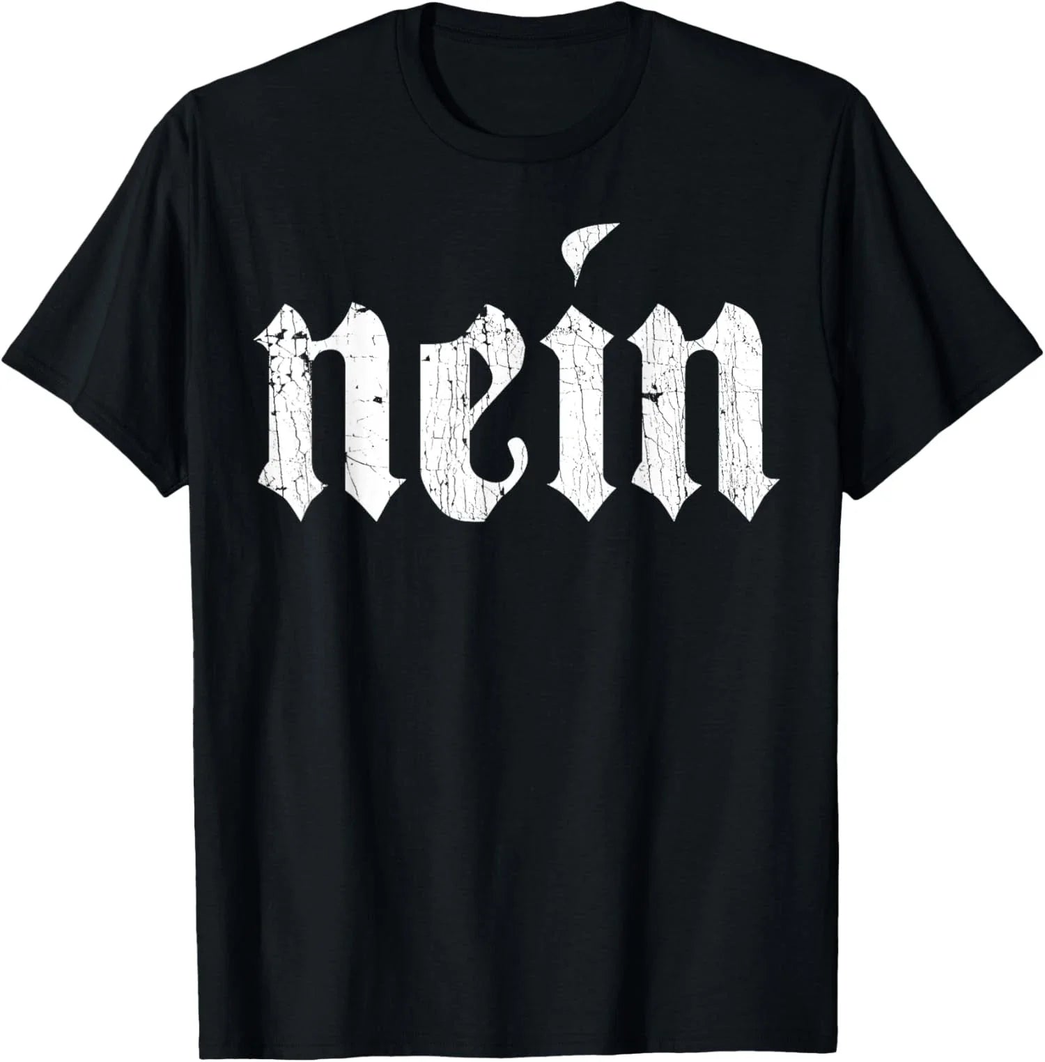Nein German Saying No Funny Deutschland Vintage Unisex T-Shirt
