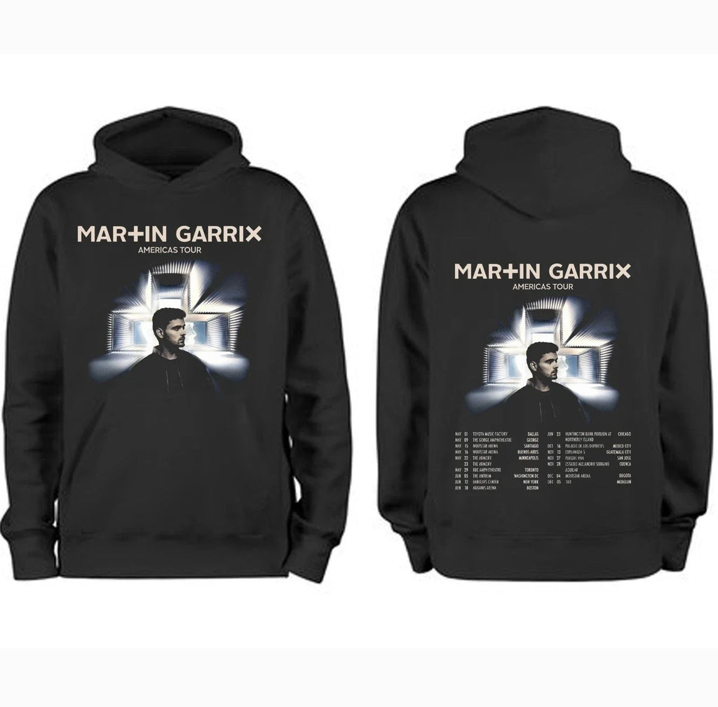 Martin Garrix Americas Tour 2026 City Dates Two Sided Hoodie