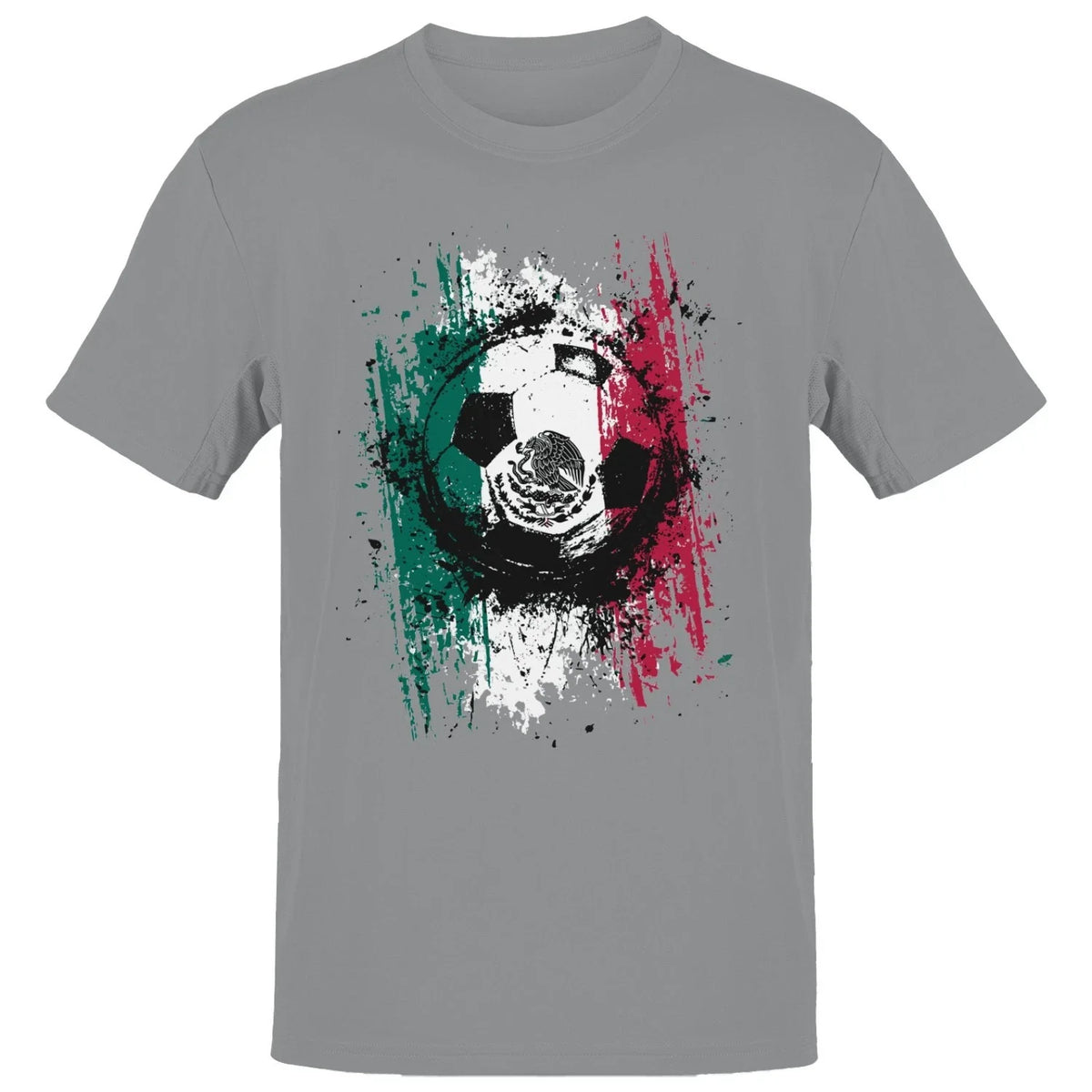 Mexico Soccer Grunge Men's T-shirt