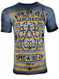 Archaic by Affliction Men's T-Shirt Stakeout Biker Y2K S-5XL
