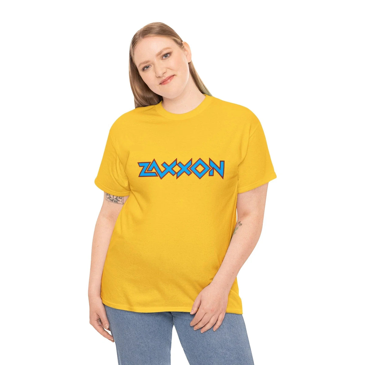 Zaxxon retro 80's video game arcade  Heavy Cotton Tee