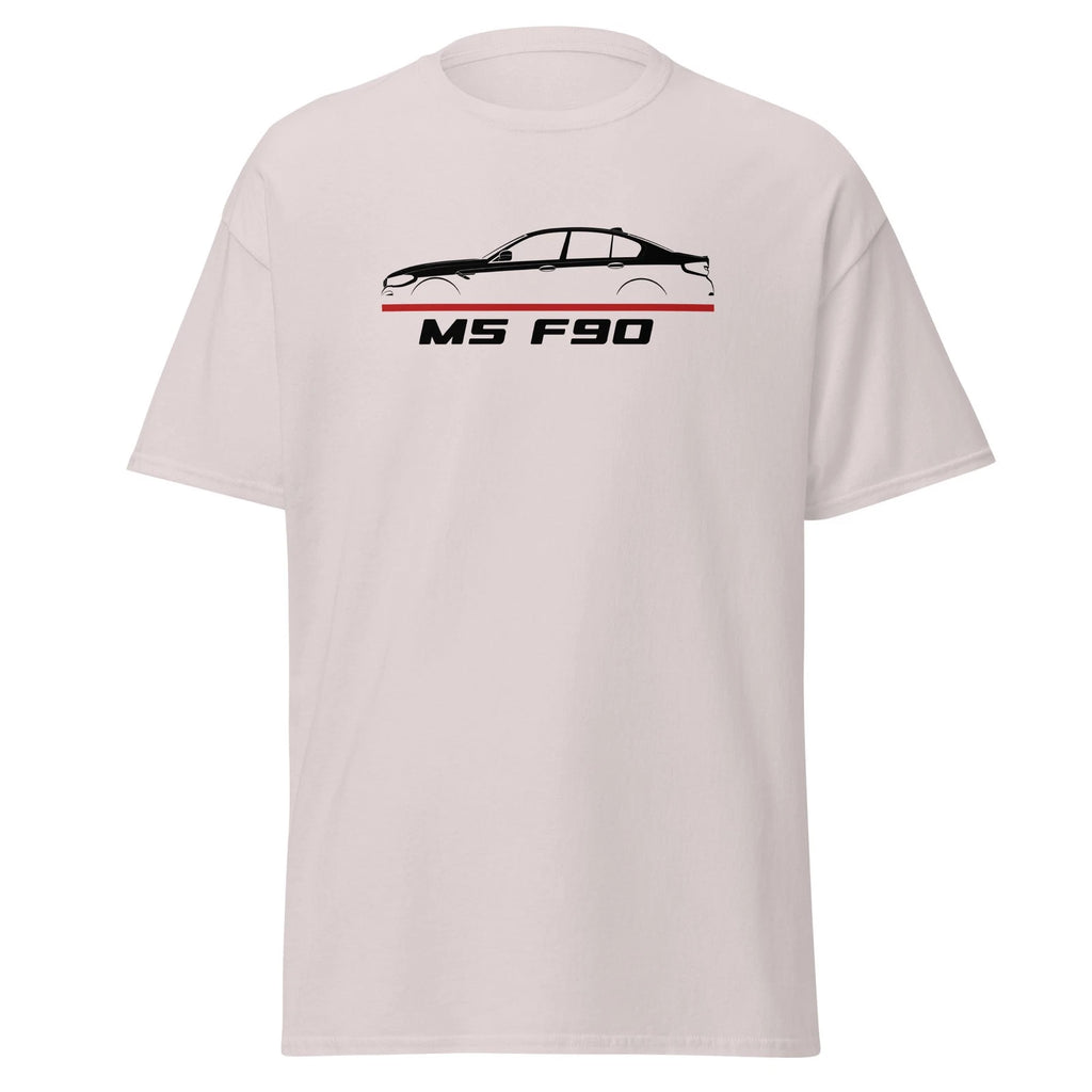 For M5 F90 2018-2022 Fans T-Shirt Birthday Gift Modern Sedan Car Tee Racing