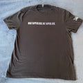 Las Vegas What Happens Here Only Happens Here Short Sleeve Black Logo T-Shirt L