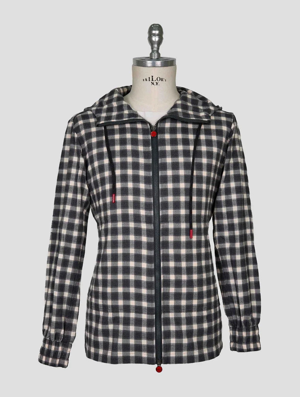 NEW KITON WHITE GRAY COTTON SHIRT UMBI EU 56 - US 46 - 2XL KME68
