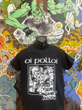 Oi Polloi "Punks 'n Skins" shirt Casualties Black Flag Aus Rotten Unseen Punk Oi