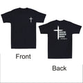 I Can Do All Things Through Christ Who Strengthens Me Front & Back Men's T-Shirt