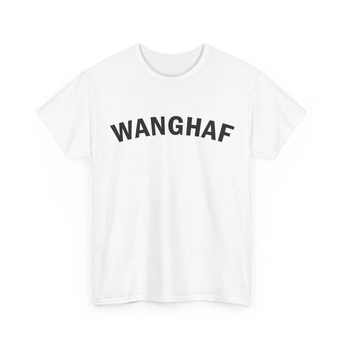 WANGHAF Shirt – Bold Minimalist Streetwear Graphic Tee T-Shirt