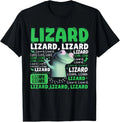 Funny Lizard Meme Animal Design Unisex T-Shirt